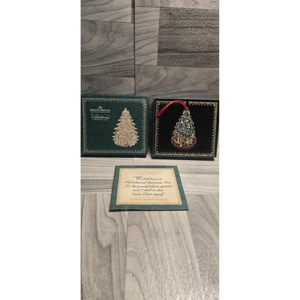 White House Historical Association Christmas Tree (2008) Benjamin Harrison